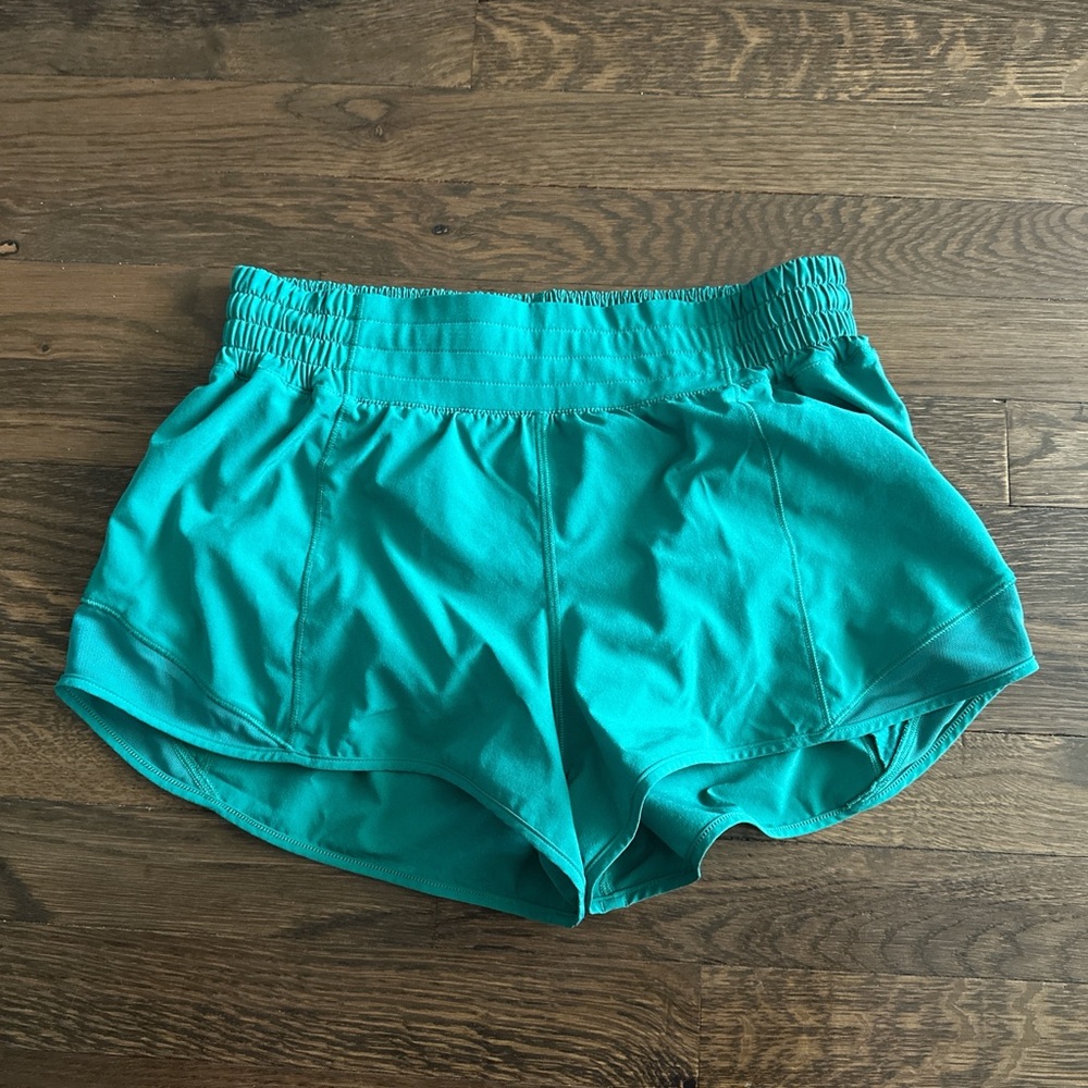 Lululemon Athletica Green Athletic Shorts Lightweight Comfort